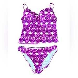 Victorias Secret Forever Sexy Tie Dye Miracle Bra Print Tankini Size 34 D Medium